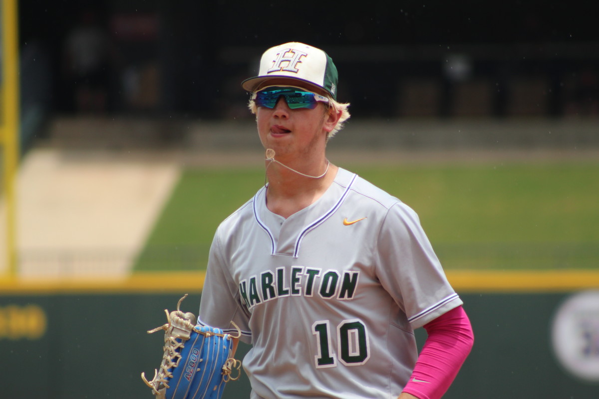 Harleton Shiner 2A UIL state championship Texas baseball playoffs 060823 Andrew McCulloch 66
